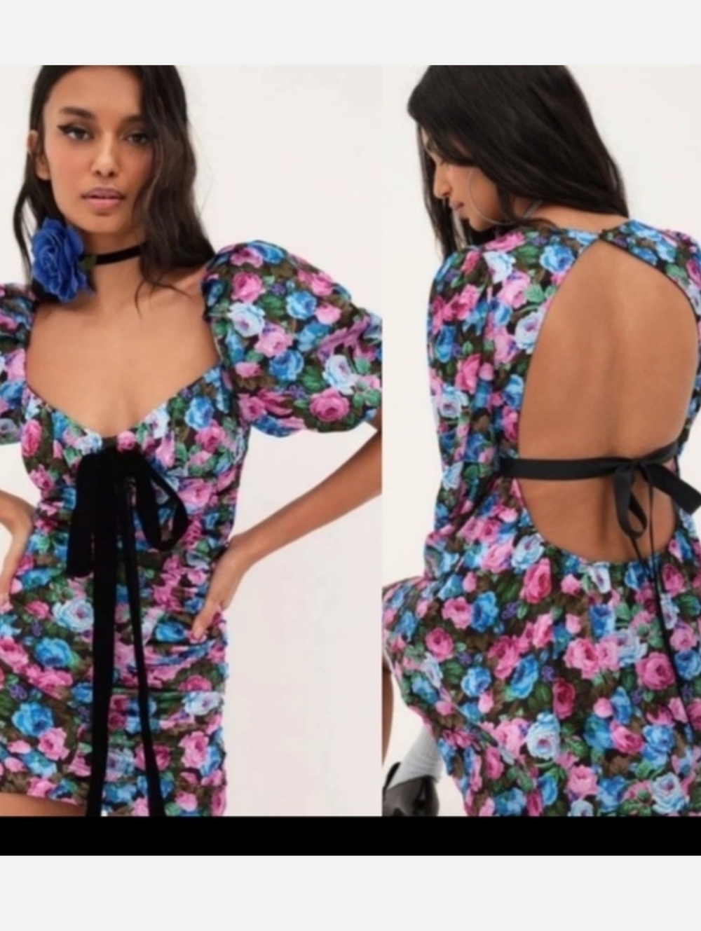 NWT For Love And Lemons Marley Mini Dress. XS